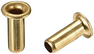 Rivety |   Prázdný nýt, 3 mm x 8 mm průchozí otvory měděné prázdné nýty, podložky, oboustranné plošné spoje PCB, 200 kusů Rivety Rivety